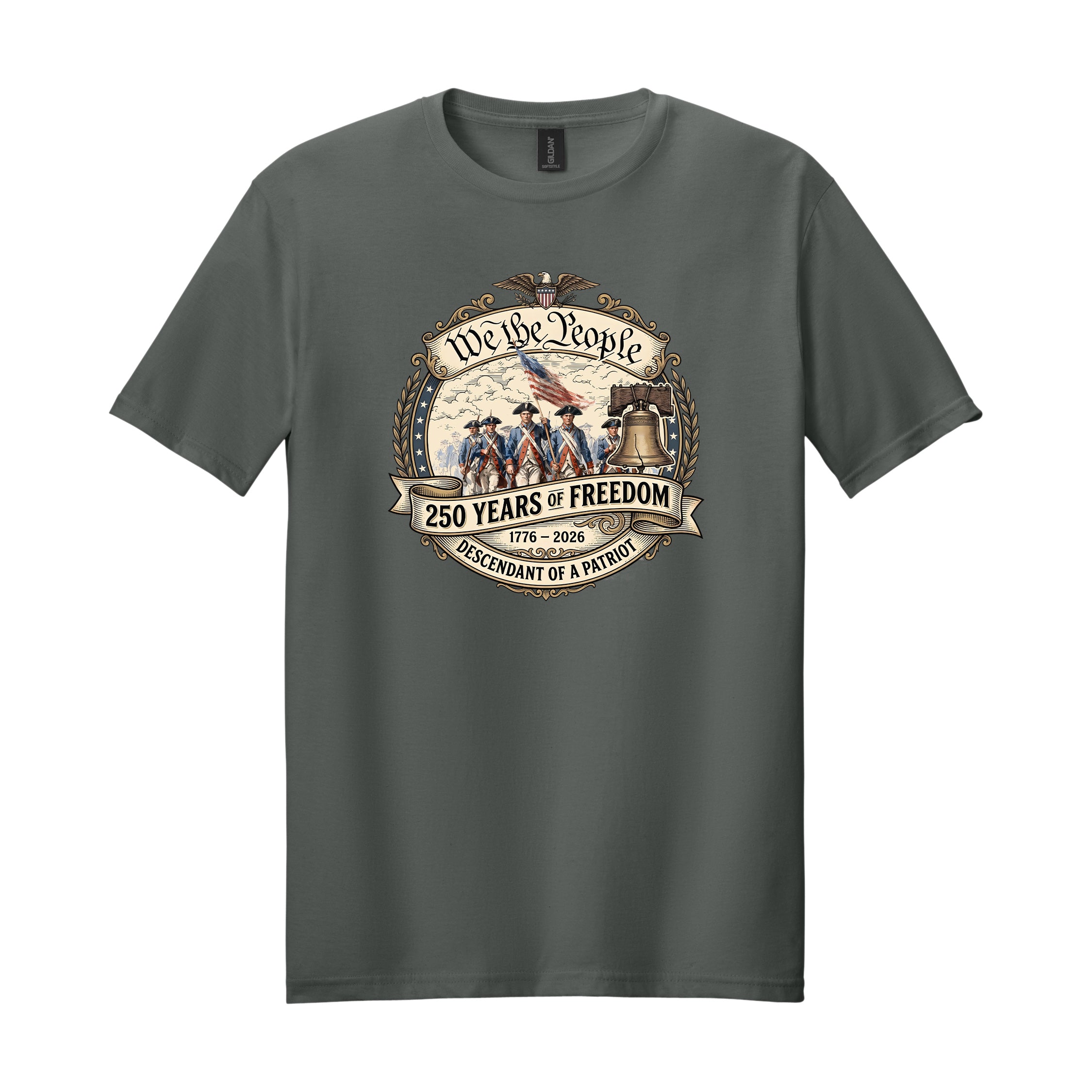 We The People 250 Years of Freedom Tee — Soft Patriotic Graphic T-Shirt