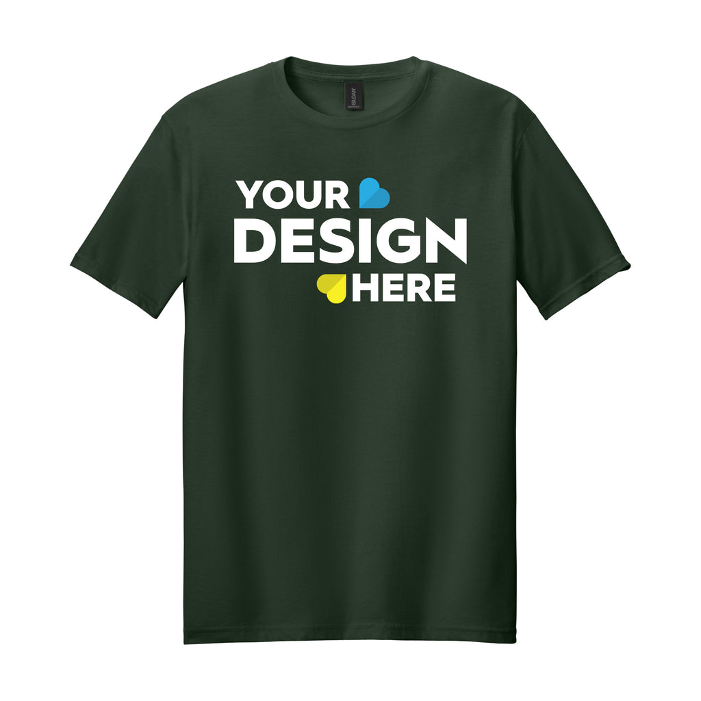 Upload Your Own Design - Custom Gildan Softstyle® T-Shirt