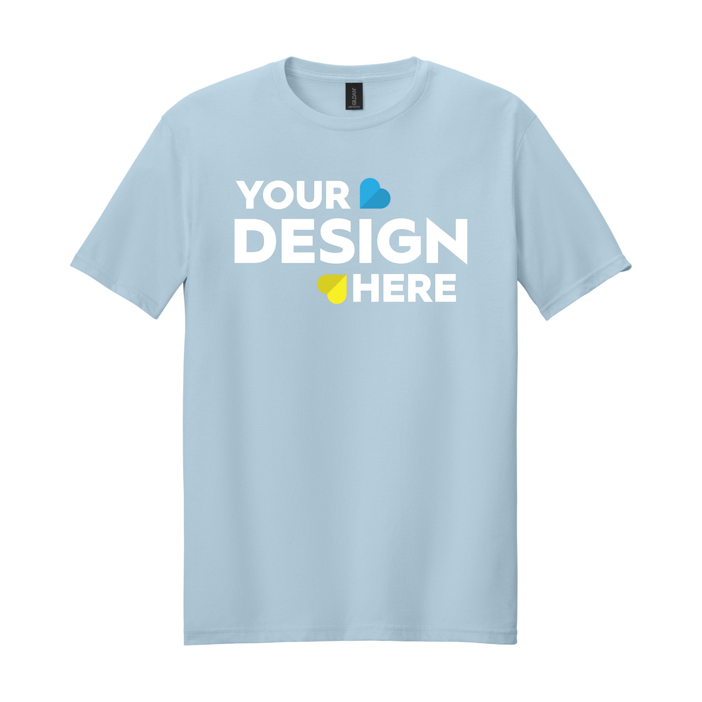 Upload Your Own Design - Custom Gildan Softstyle® T-Shirt