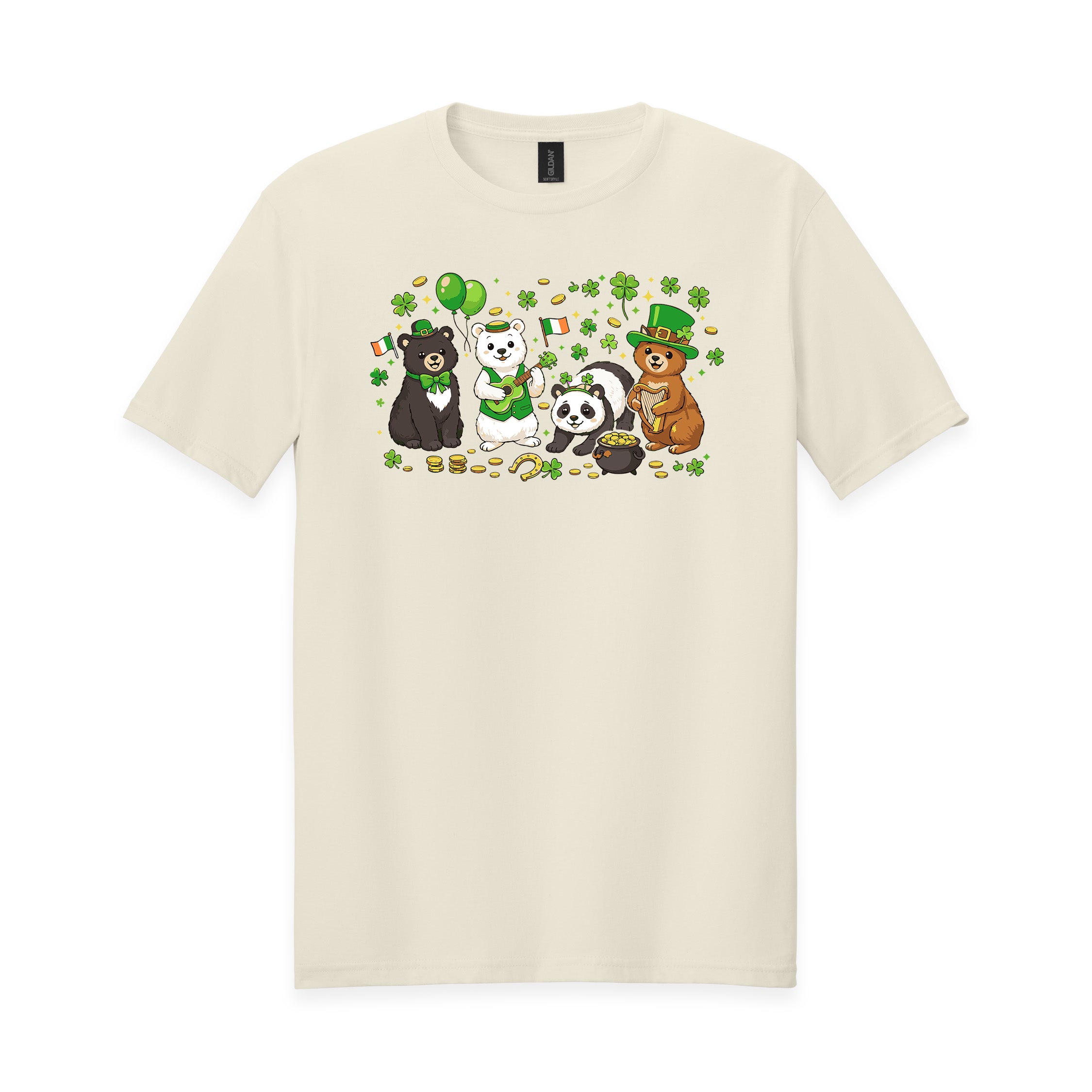 Lucky Bears Tee — Soft St. Patrick’s Day Bear T-Shirt