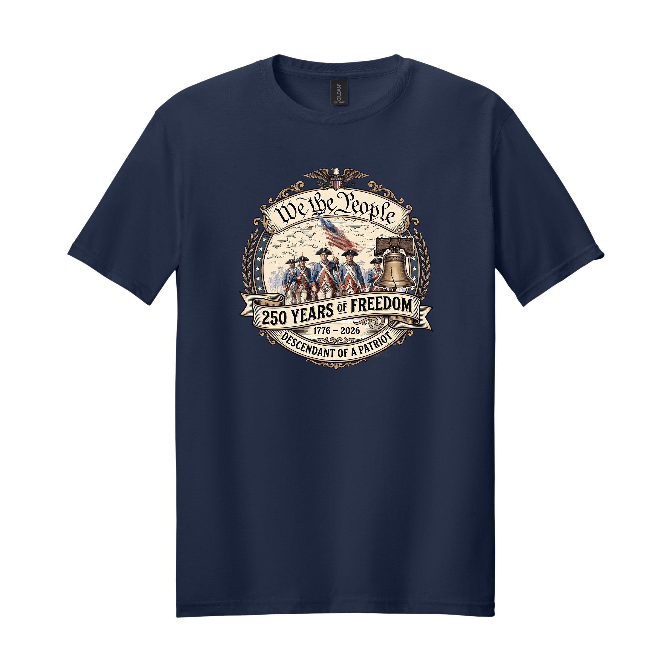 We The People 250 Years of Freedom Tee — Soft Patriotic Graphic T-Shirt