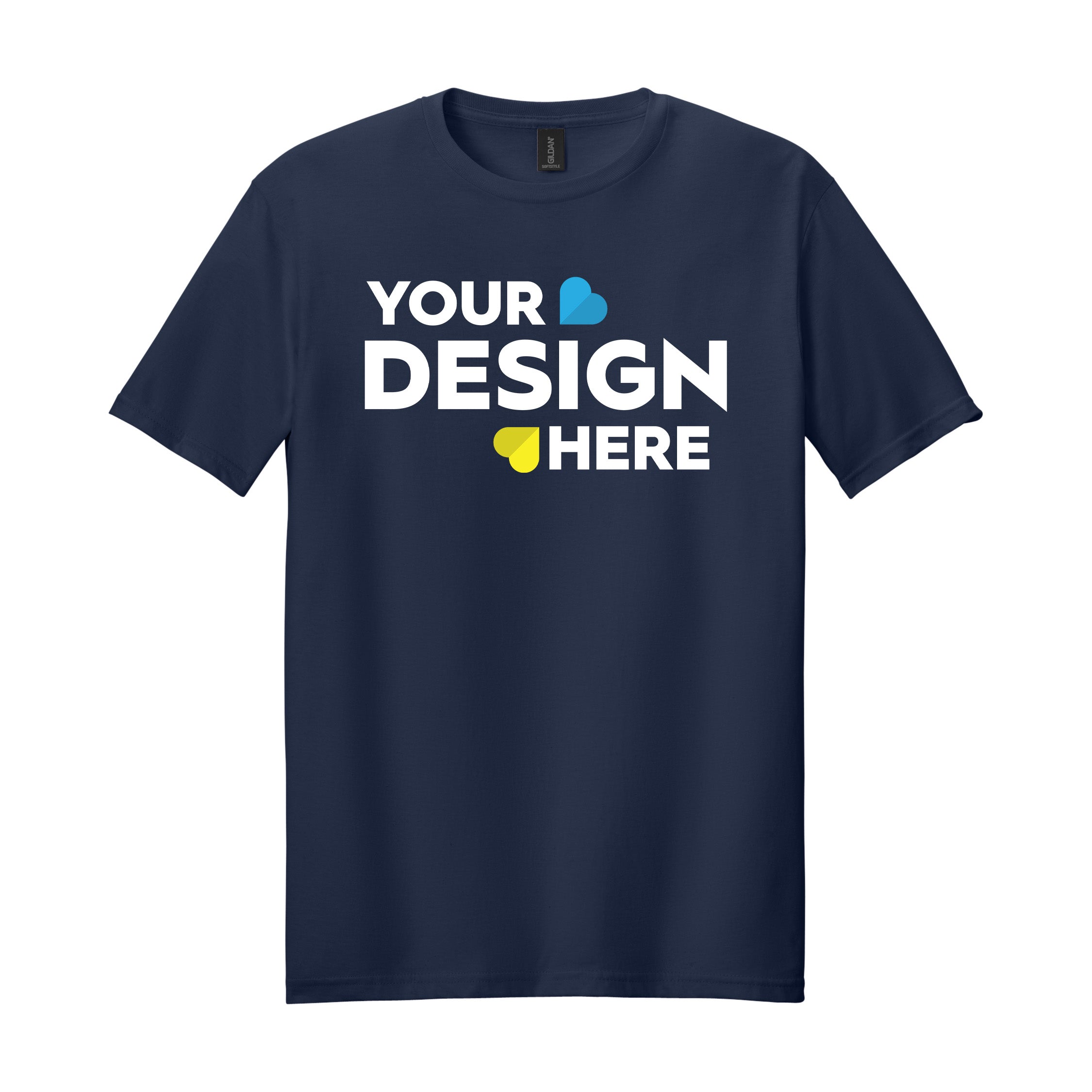 Upload Your Own Design - Custom Gildan Softstyle® T-Shirt