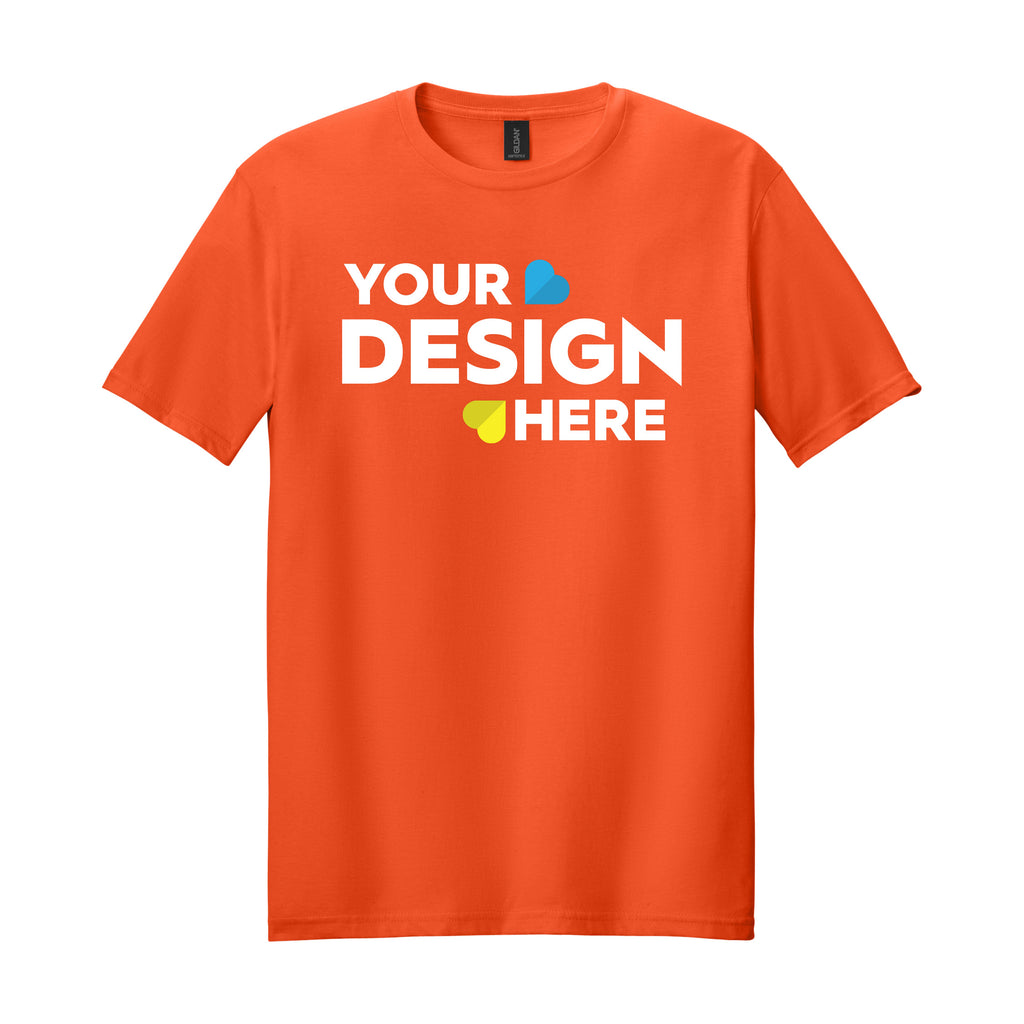 Upload Your Own Design - Custom Gildan Softstyle® T-Shirt