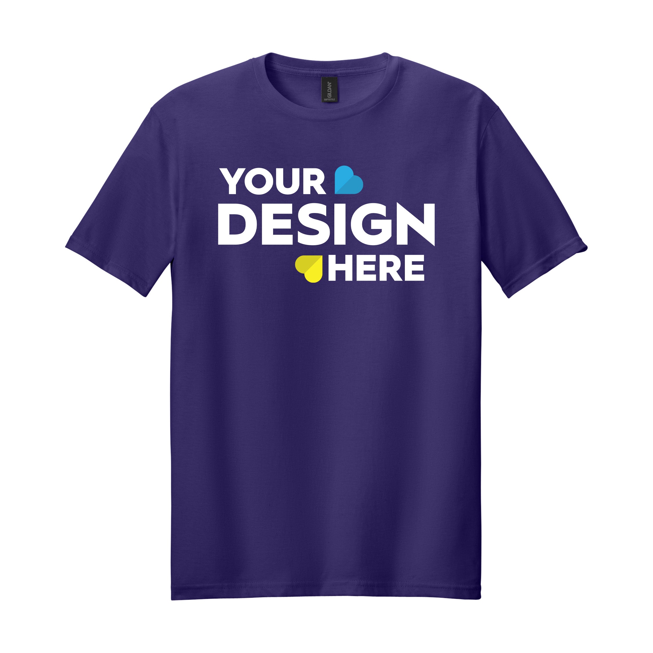 Upload Your Own Design - Custom Gildan Softstyle® T-Shirt