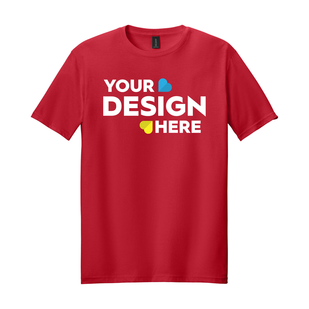 Upload Your Own Design - Custom Gildan Softstyle® T-Shirt
