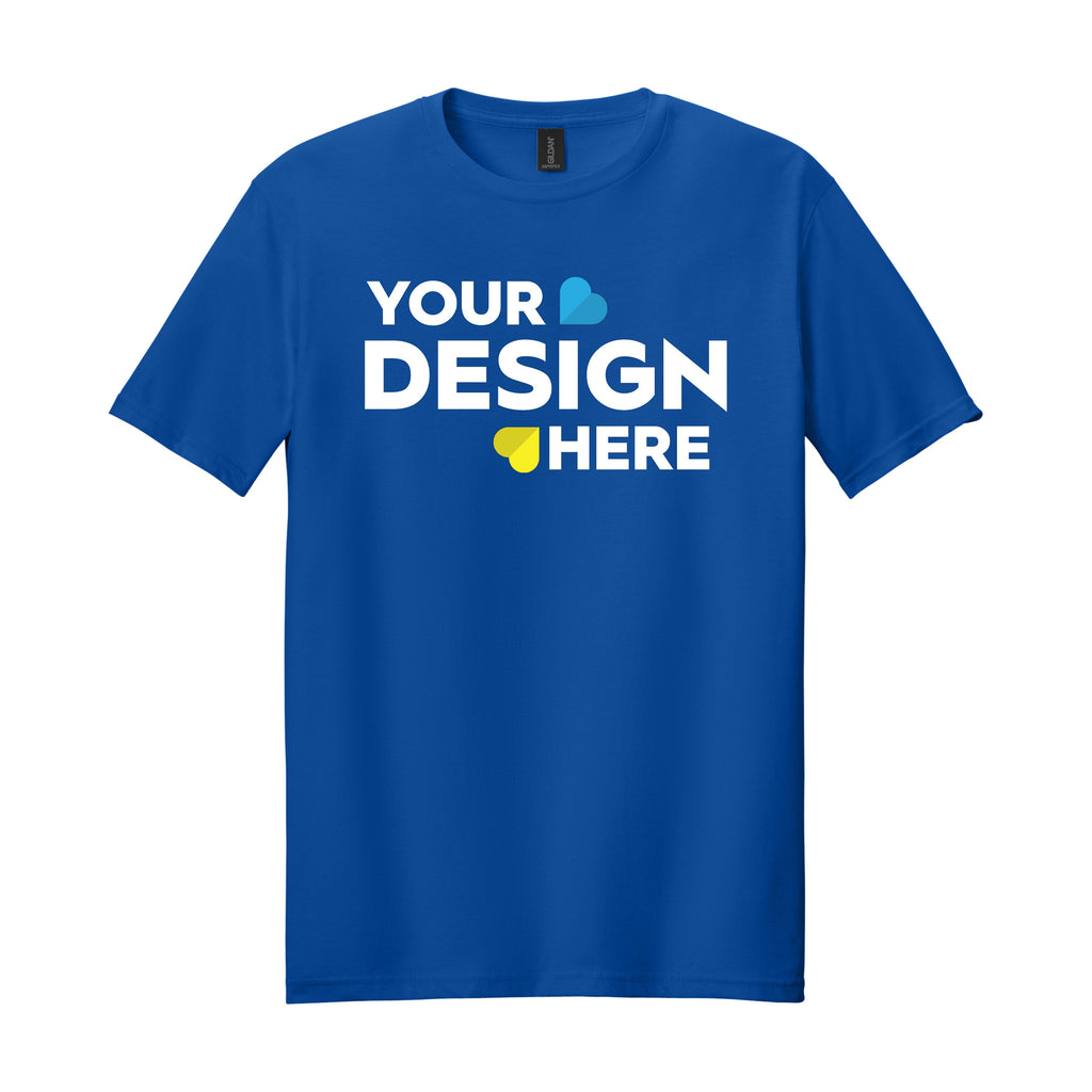 Upload Your Own Design - Custom Gildan Softstyle® T-Shirt