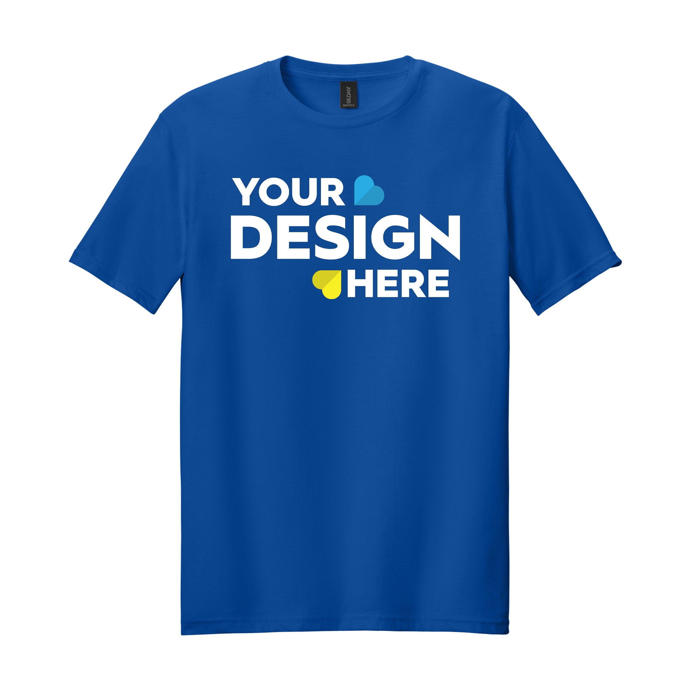 Upload Your Own Design - Custom Gildan Softstyle® T-Shirt