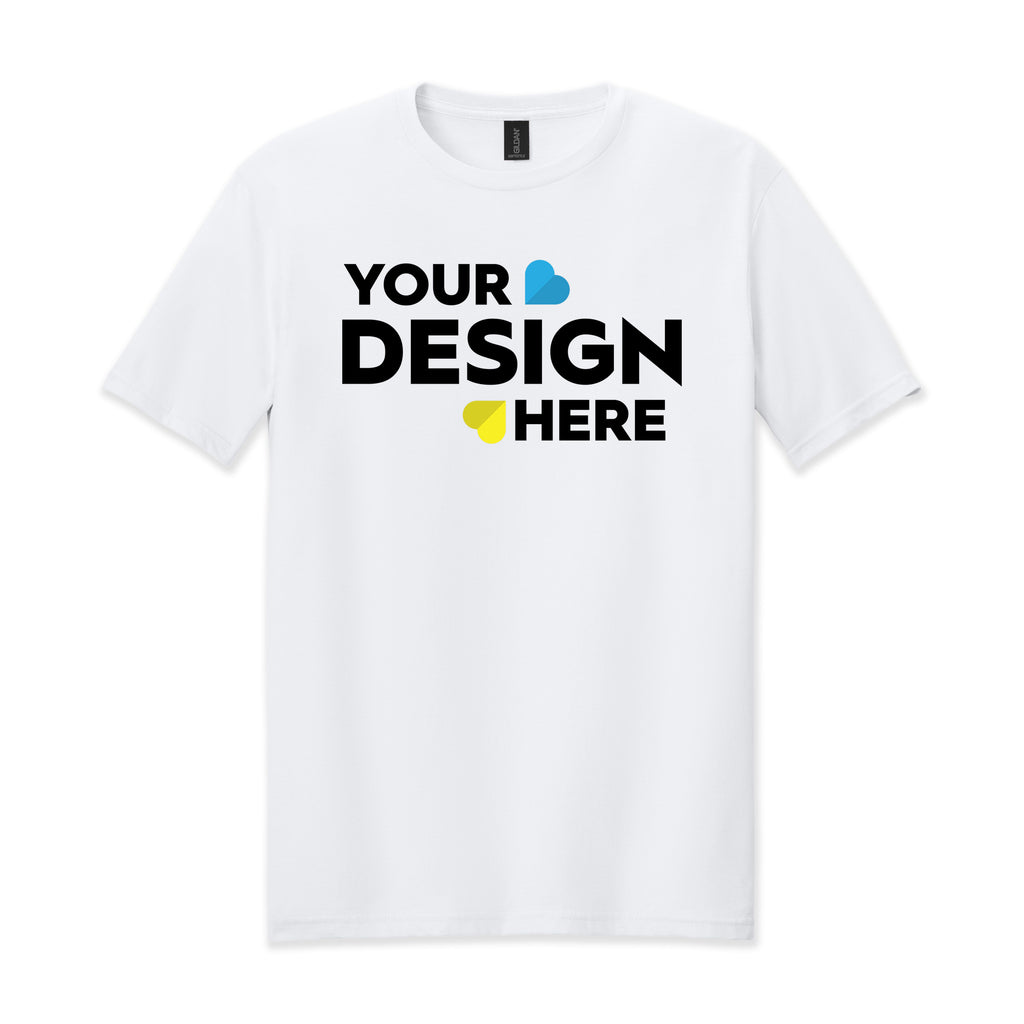 Upload Your Own Design - Custom Gildan Softstyle® T-Shirt