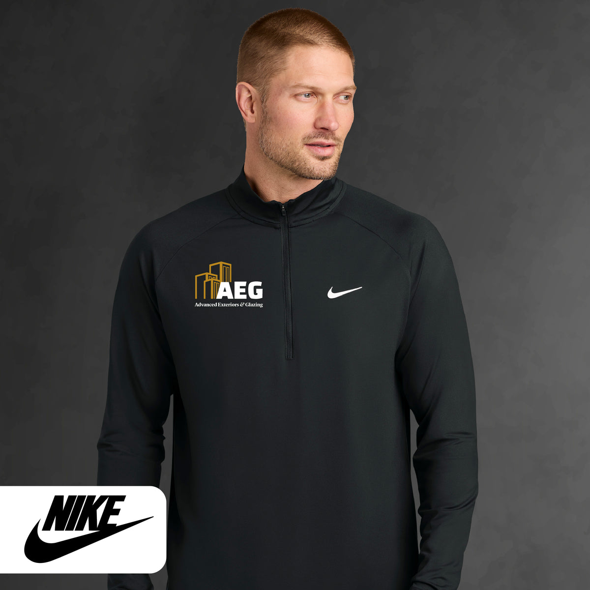 AEG Custom - Nike Dri-FIT Stride 1/2-Zip
