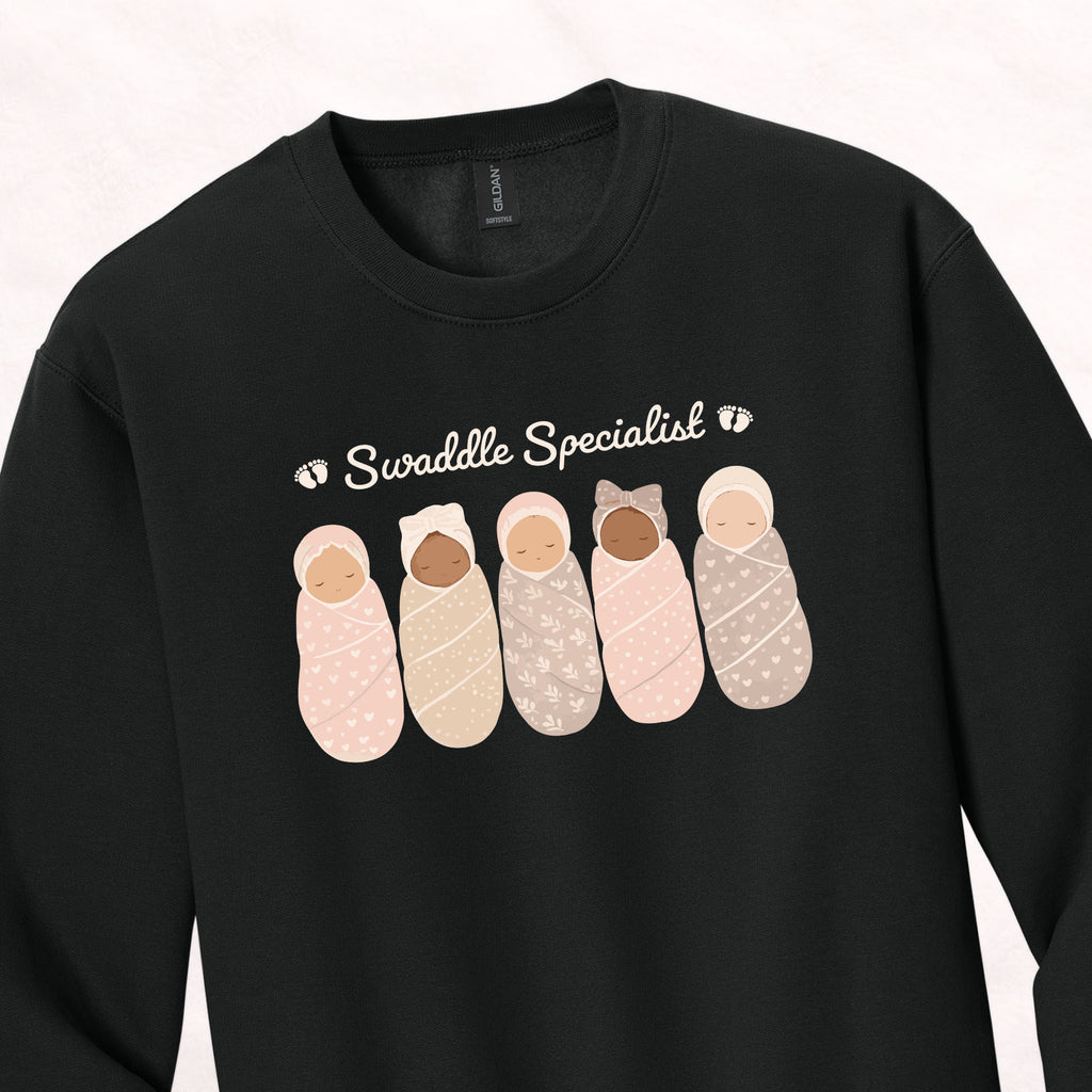 Swaddle Specialist Crewneck — Mother Baby Nurse Sweatshirt
