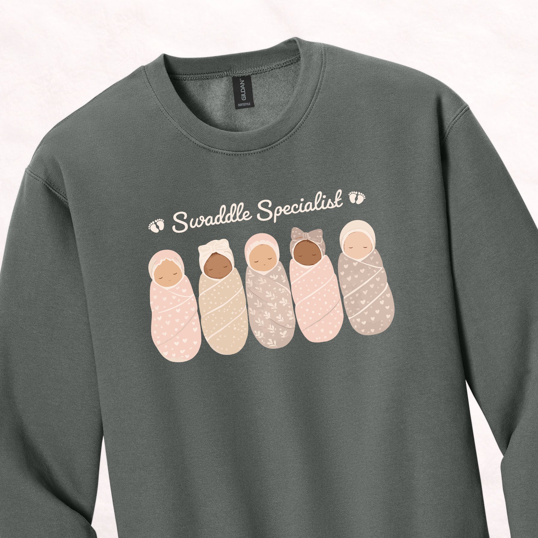 Swaddle Specialist Crewneck — Mother Baby Nurse Sweatshirt