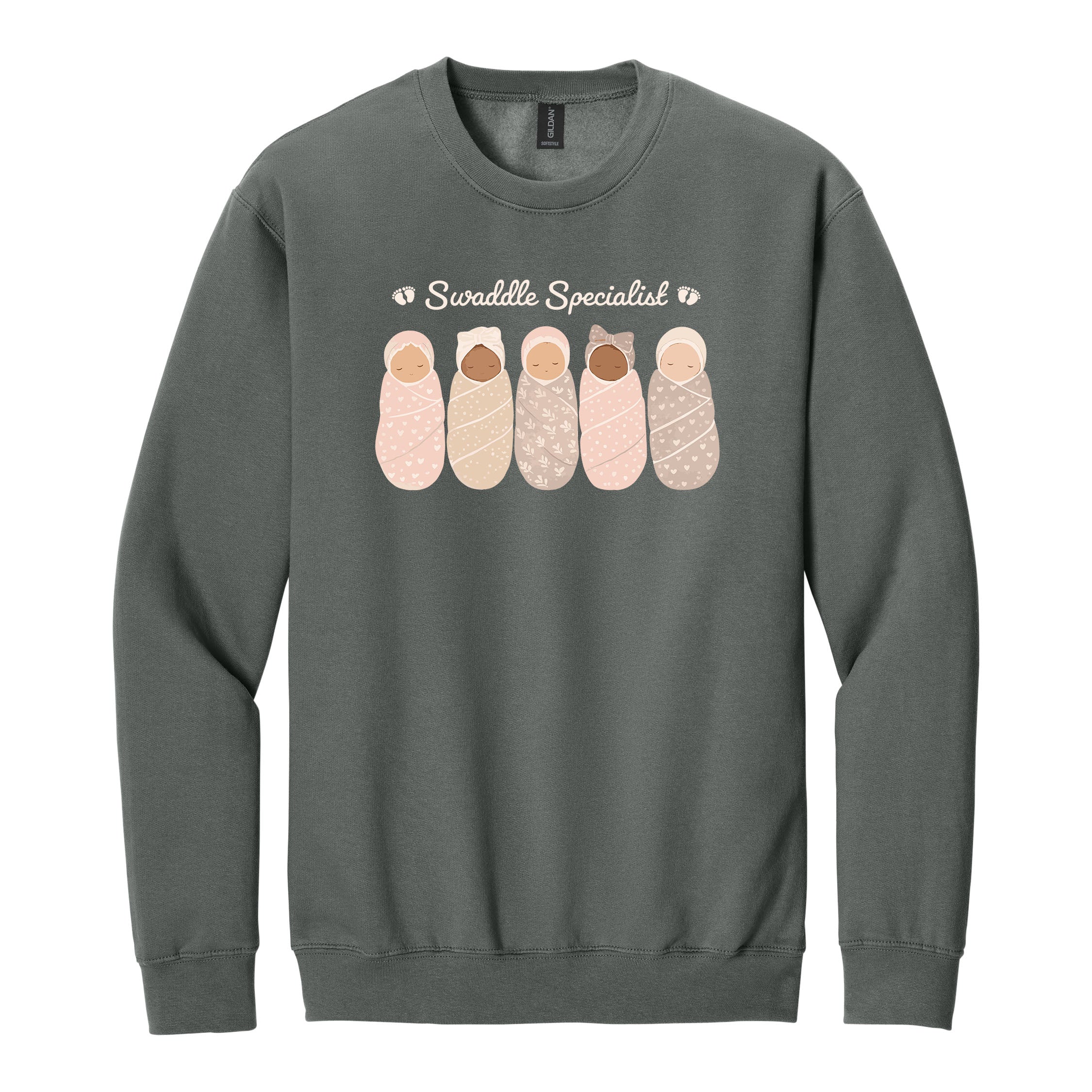 Swaddle Specialist Crewneck — Mother Baby Nurse Sweatshirt