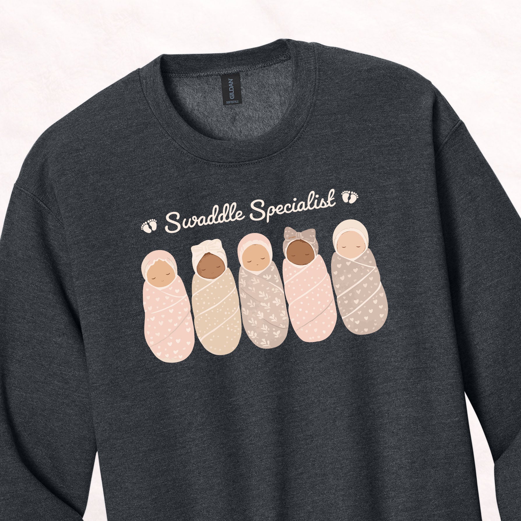 Swaddle Specialist Crewneck — Mother Baby Nurse Sweatshirt