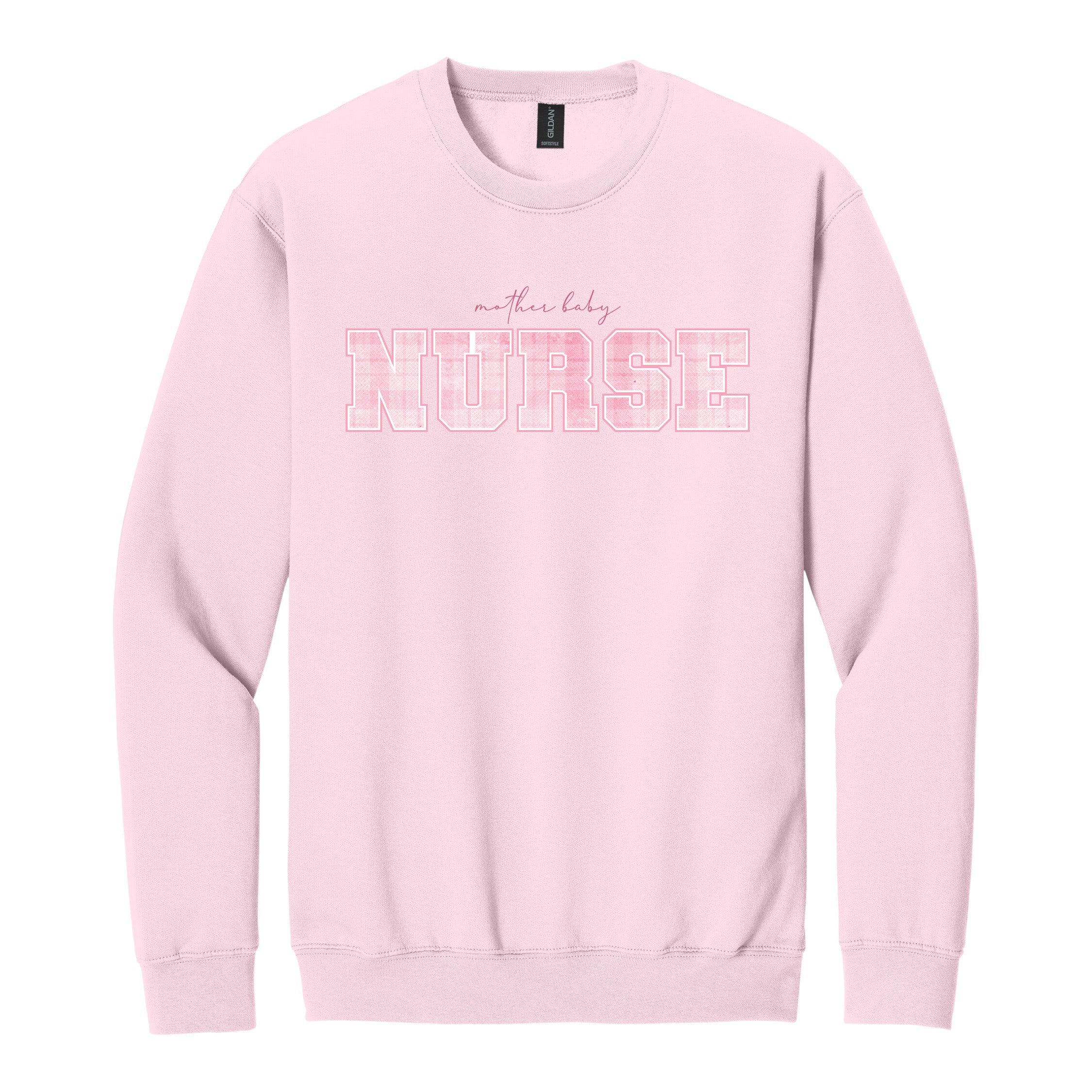 Mother Baby Nurse Crewneck — Postpartum RN Sweatshirt