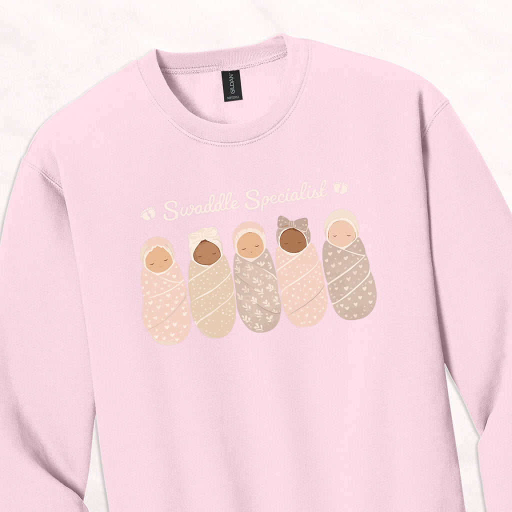 Swaddle Specialist Crewneck — Mother Baby Nurse Sweatshirt
