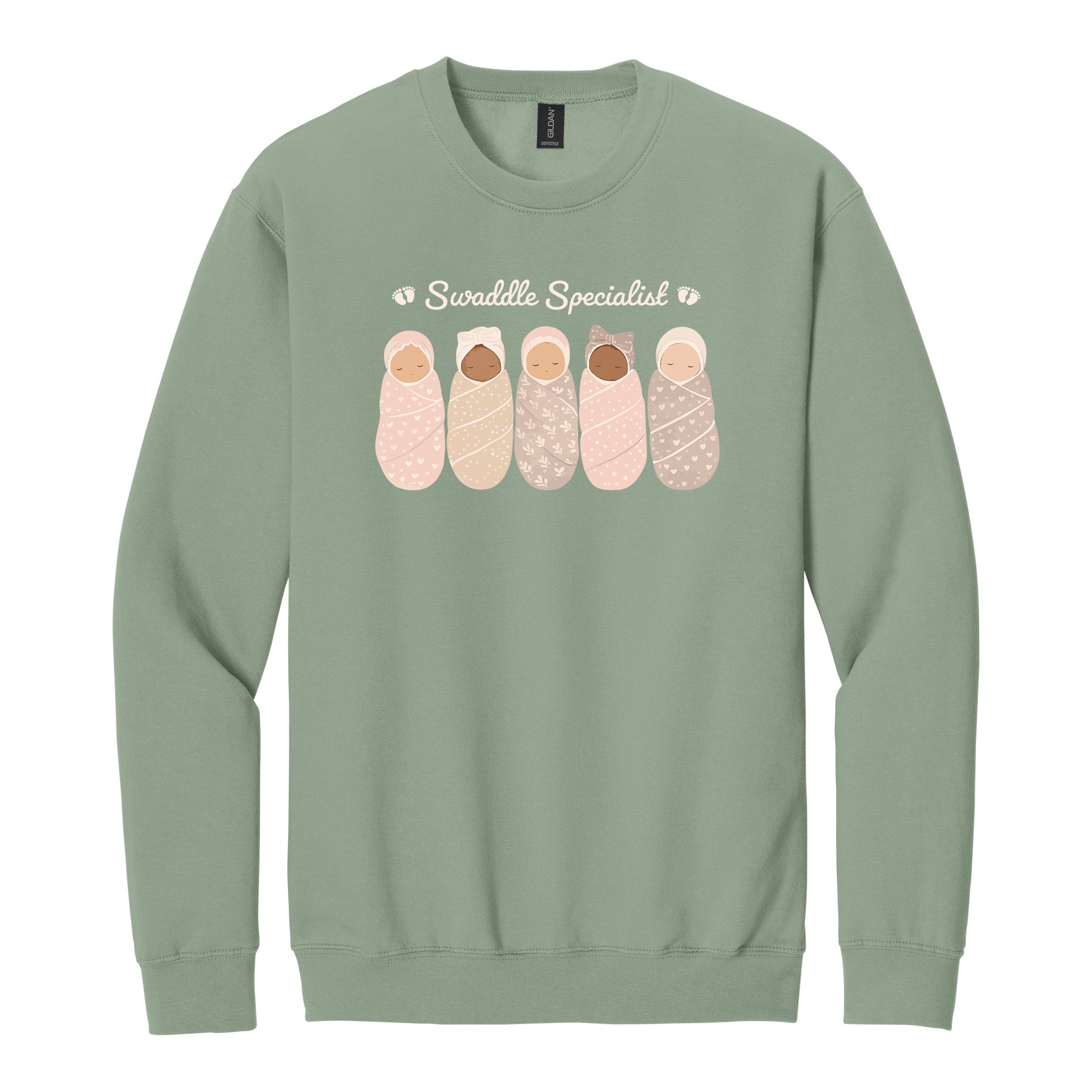 Swaddle Specialist Crewneck — Mother Baby Nurse Sweatshirt