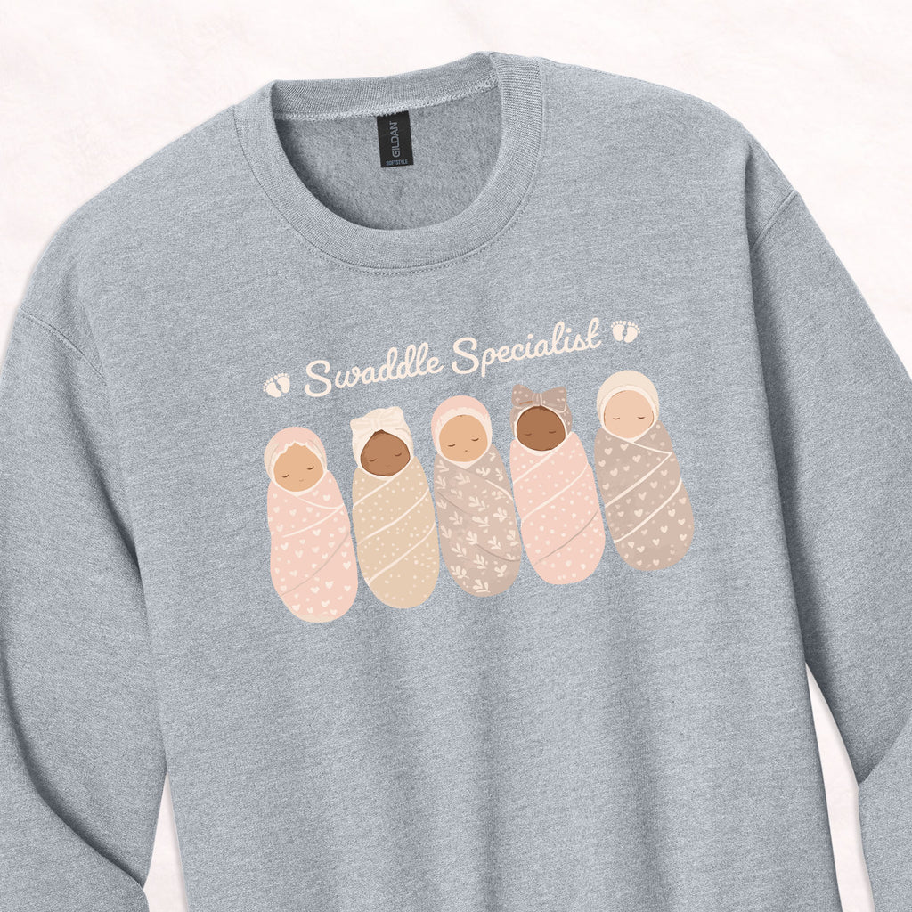Swaddle Specialist Crewneck — Mother Baby Nurse Sweatshirt