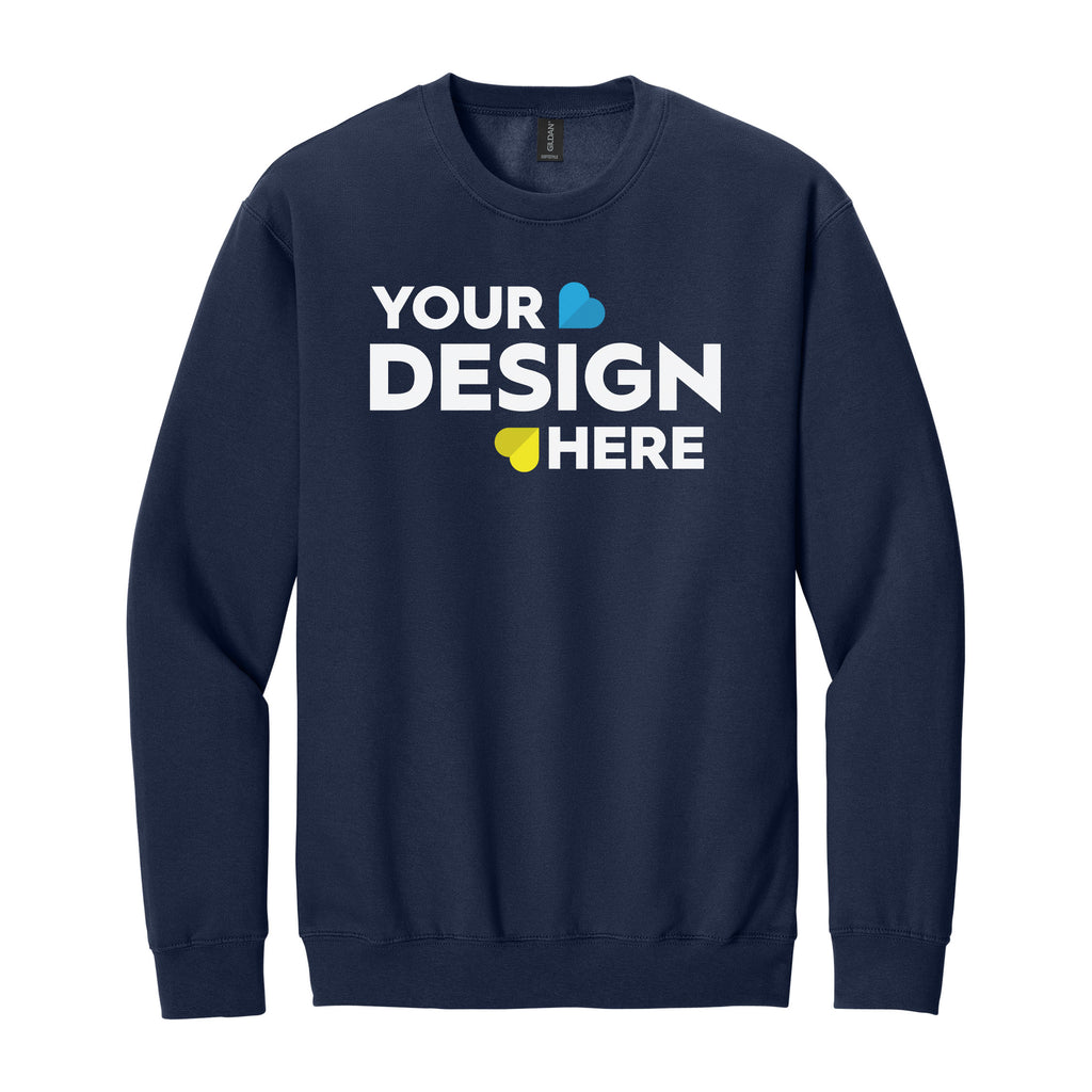 Upload Your Own Design — Custom Gildan Softstyle® Crewneck