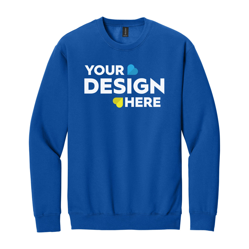 Upload Your Own Design — Custom Gildan Softstyle® Crewneck
