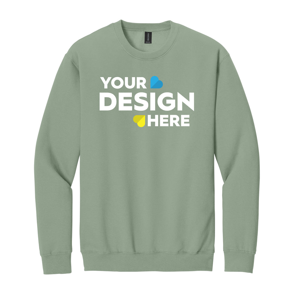 Upload Your Own Design — Custom Gildan Softstyle® Crewneck