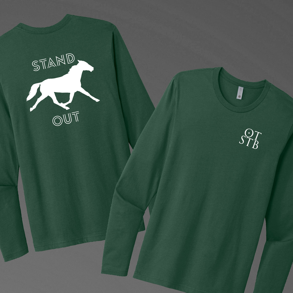 TrôtLine “Stand Out” Long Sleeve Tee — Next Level Apparel®