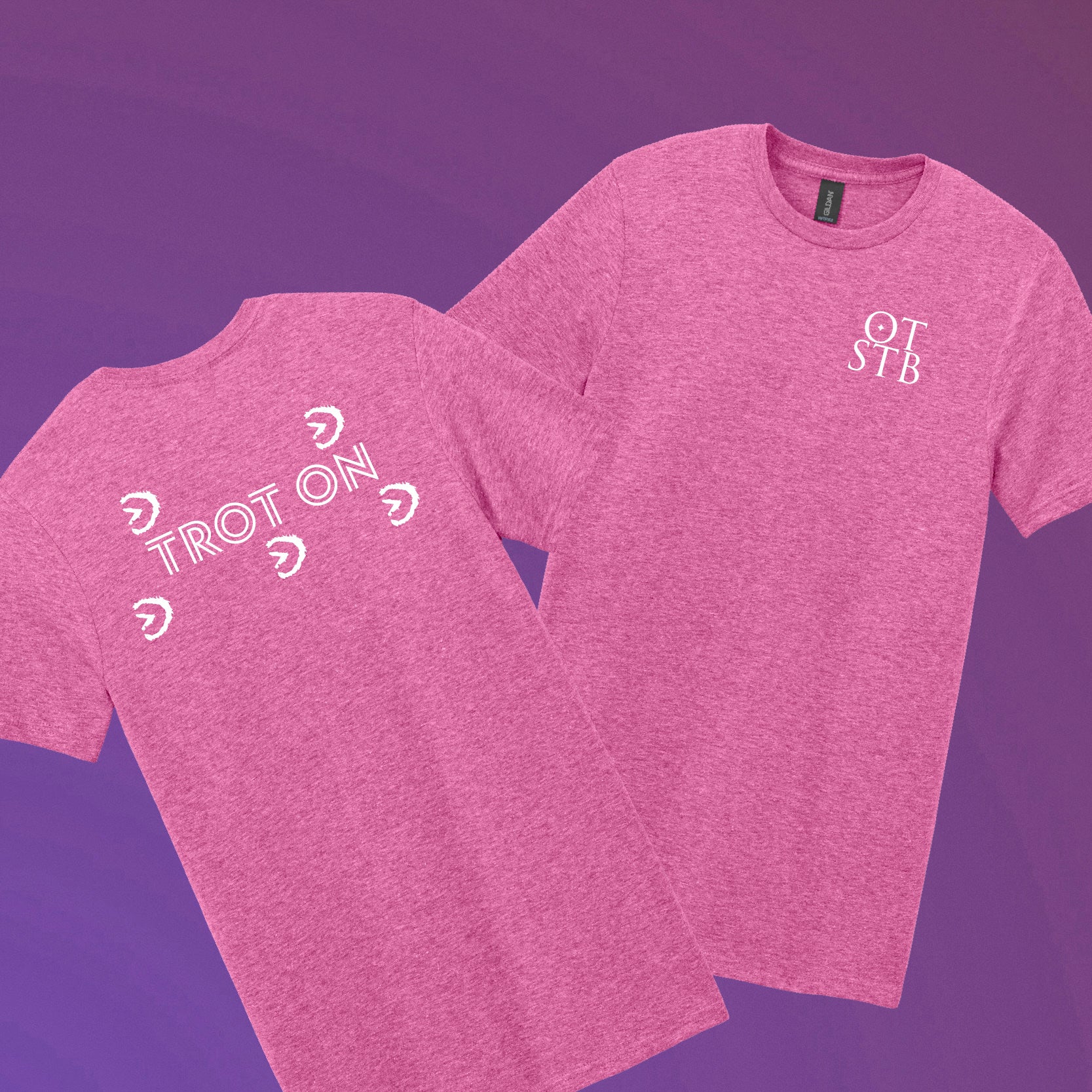 TrôtLine “Trot On” T-Shirt — Gildan Softstyle®