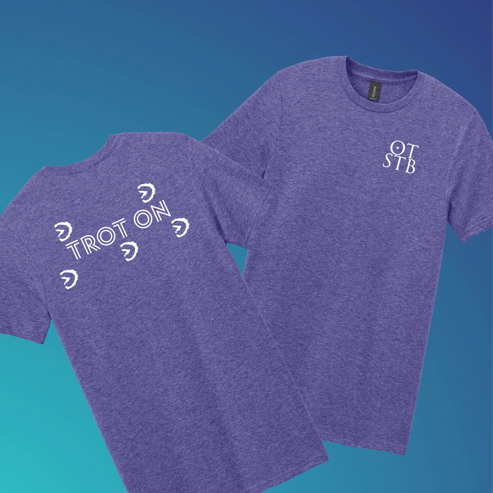 TrôtLine “Trot On” T-Shirt — Gildan Softstyle®